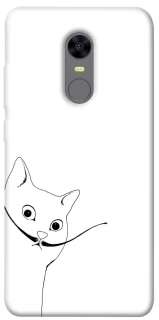 Чехол на Xiaomi Redmi 5 Plus / Redmi Note 5 (Single Camera) Кот Дали фото 1 из 1