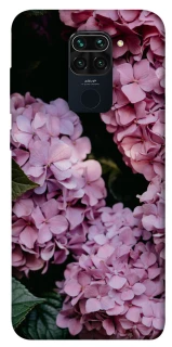Чохол на Xiaomi Redmi Note 9 / Redmi 10X Рожеві гартензії фото 1 з 1