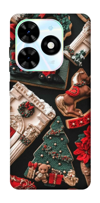 Чохол на TECNO Spark Go 2024 Новорічний v20 фото 1 з 1