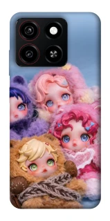 Чохол на ZTE Blade A35 4G SKULLPANDA × My Little Pony Ver.1 фото 1 з 1