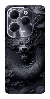 Чехол на Infinix Hot 40 black dragon фото 1 из 1