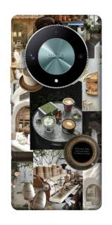 Чехол на Huawei Magic6 Lite Coffee collage ver.4 фото 1 из 1