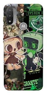 Чохол на Motorola Moto E20 Dandy World Shelly Art фото 1 з 1