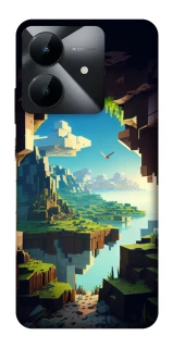 Чехол на Realme Note 60x Minecraft sunrise фото 1 из 1
