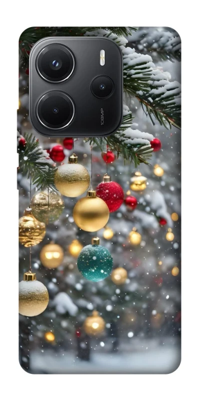 Чохол на Xiaomi Redmi Note 14 4G (Int. version) Новорічний v48 фото 1 з 1