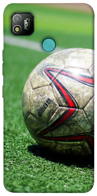 Чохол на TECNO POP 4 М'яч на газоні фото 1 з 1