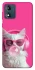 Чохол на Motorola Moto E13 Pink kitty фото 1 з 1