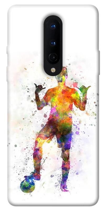 Чохол на OnePlus 8 Football Player v3 фото 1 з 1