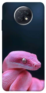 Чохол на Xiaomi Redmi Note 9 5G / Note 9T Рожева змія фото 1 з 1