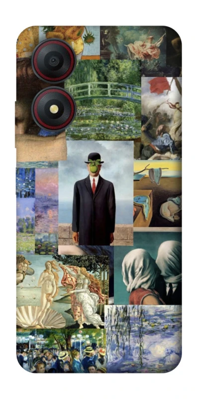 Чохол на ZTE Blade A34 4G Art collage ver.4 фото 1 з 1