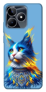 Чохол на Realme C53 Кіт патріот фото 1 з 1
