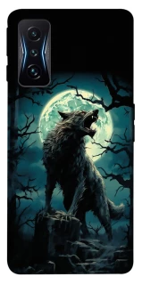 Чохол на Xiaomi Poco F4 GT Вовк під місяцем фото 1 з 1