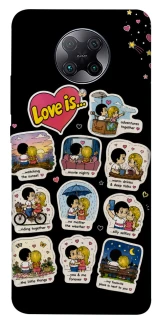 Чехол на Xiaomi Redmi K30 Pro / Poco F2 Pro Love is ver.4 фото 1 из 1