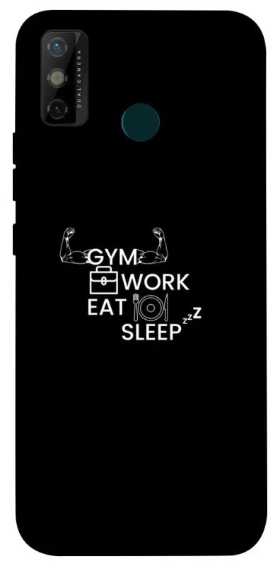 Чехол на TECNO Spark 6 Go Gym v2 фото 1 из 1