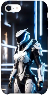 Чехол на Apple iPhone SE (2020) Cyber space girl ver.6 фото 1 из 1