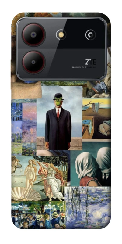 Чохол на ZTE Blade A54 4G Art collage ver.4 фото 1 з 1