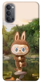 Чехол на Oppo Reno 4 Labubu Yoga фото 1 из 1