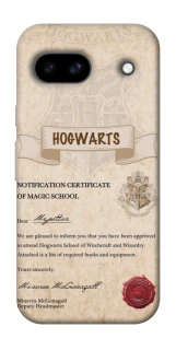 Чехол на Google Pixel 8a The Hogwarts acceptance letter фото 1 из 1