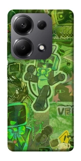 Чехол на Xiaomi Redmi Note 13 Pro 5G Dandysworld tv green theme фото 1 из 1