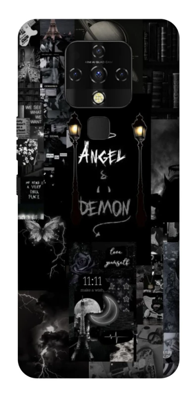 Чехол на TECNO Camon 16 SE Angel & Demon фото 1 из 1