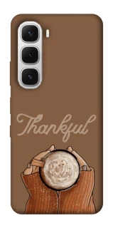 Чехол на Infinix Hot 60i Thankful coffee фото 1 из 1