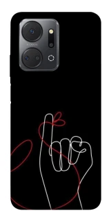 Чехол на Huawei Honor X7a Pair romantic theme ver.8 фото 1 из 1