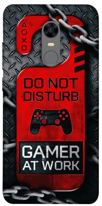 Чехол на Xiaomi Redmi 5 Plus / Redmi Note 5 (Single Camera) Do Not Disturb фото 1 из 1