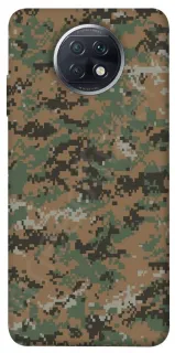 Чехол на Xiaomi Redmi Note 9 5G / Note 9T Camouflage v32 фото 1 из 1