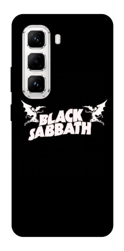 Чохол на Infinix Hot 50 Pro Black Sabbath logo ver.2 фото 1 з 1