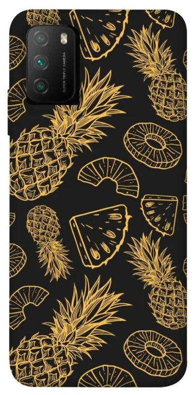 Чехол на Xiaomi Poco M3 Pineapple фото 1 из 1