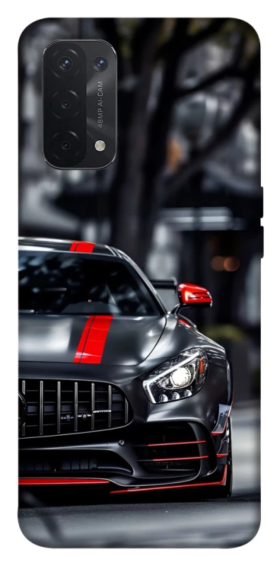 Чехол на Oppo A54 5G / A74 5G Black Mercedes фото 1 из 1