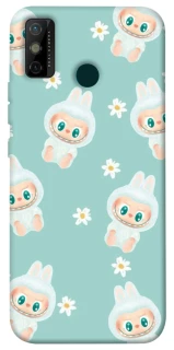 Чехол на TECNO Spark 6 Go Labubu Green фото 1 из 1