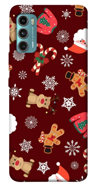 Чохол на Motorola Moto G60 Новорічний v6 фото 1 з 1