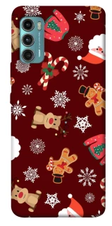 Чохол на Motorola Moto G60 Новорічний v6 фото 1 з 1