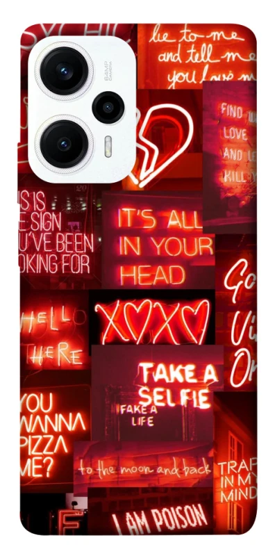 Чохол на Xiaomi Poco F5 / Note 12 Turbo Love collage ver.7 фото 1 з 1