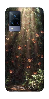 Чехол на Vivo V21 butterfly фото 1 из 1