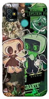 Чехол на TECNO POP 5 Dandy World Shelly Art фото 1 из 1