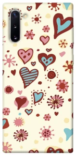 Чехол на Samsung Galaxy Note 10 Pretty hearts фото 1 из 1