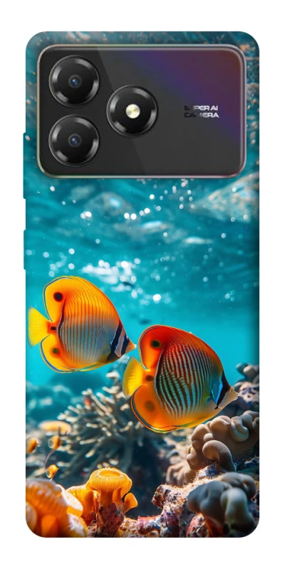 Чехол на ZTE Blade A36 Coral fish фото 1 из 1