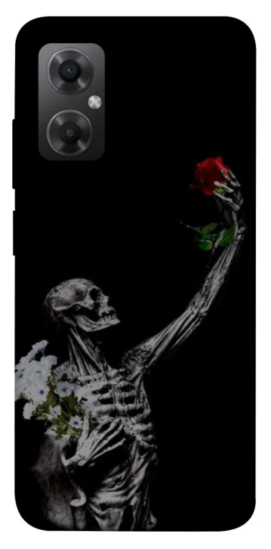 Чехол на Xiaomi Redmi Note 11R Skeleton vs Rose фото 1 из 1