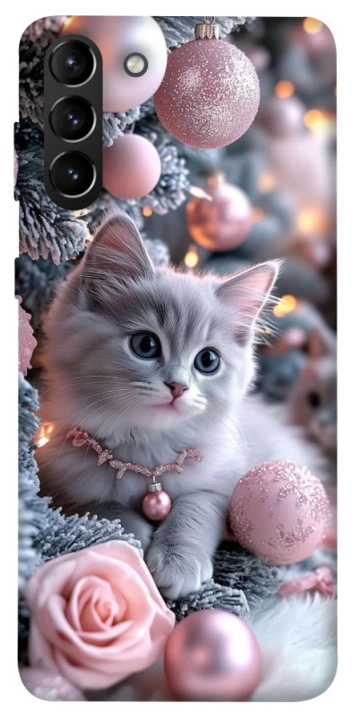 Чохол на Samsung Galaxy S21+ Christmas Kitty фото 1 з 1
