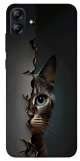 Чехол на Samsung Galaxy A04e Кот-подглядыватель v2 фото 1 из 1