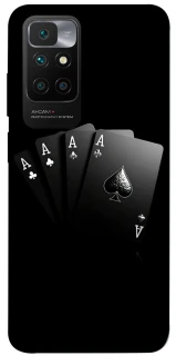 Чохол на Xiaomi Redmi 10 Black Cards фото 1 з 1