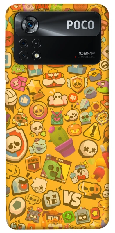 Чехол на Xiaomi Poco X4 Pro 5G Brawl Stars ver.6 фото 1 из 1