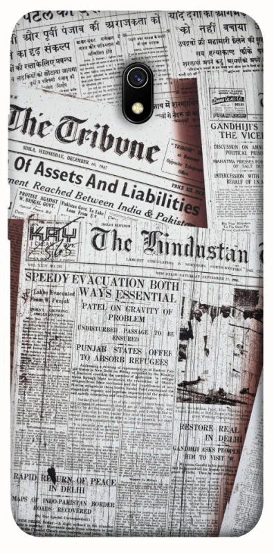 Чехол на Xiaomi Redmi 8a Газеты фото 1 из 1