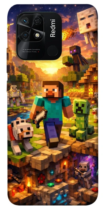 Чохол на Xiaomi Redmi 10C Minecraft v6 фото 1 з 1
