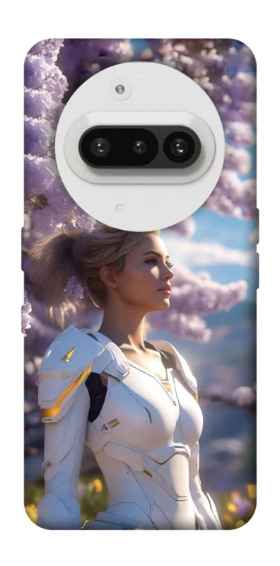 Чехол на Nothing Phone (3a) Cyber space girl ver.1 фото 1 из 1