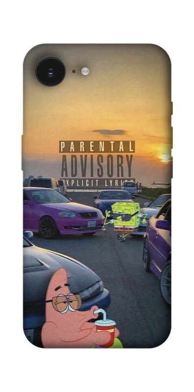 Чехол на Apple iPhone 17e (6.1") Патрик на гонках фото 1 из 1