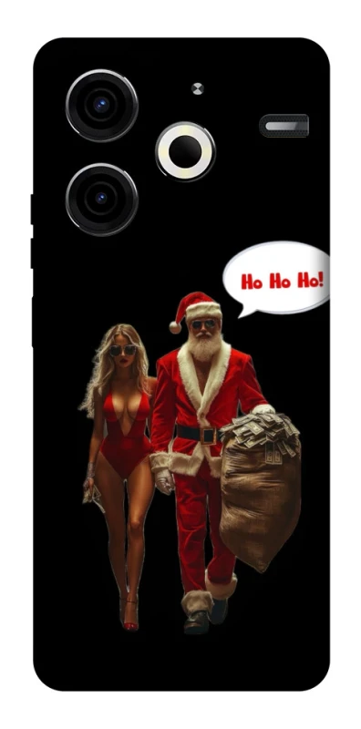 Чохол на TECNO Pova 6 Neo (LI6) Bad Santa фото 1 з 1