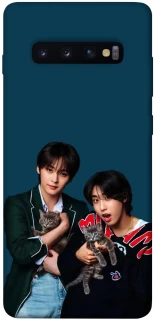 Чехол на Samsung Galaxy S10+ Lee Know and Han - Stray Kids фото 1 из 1